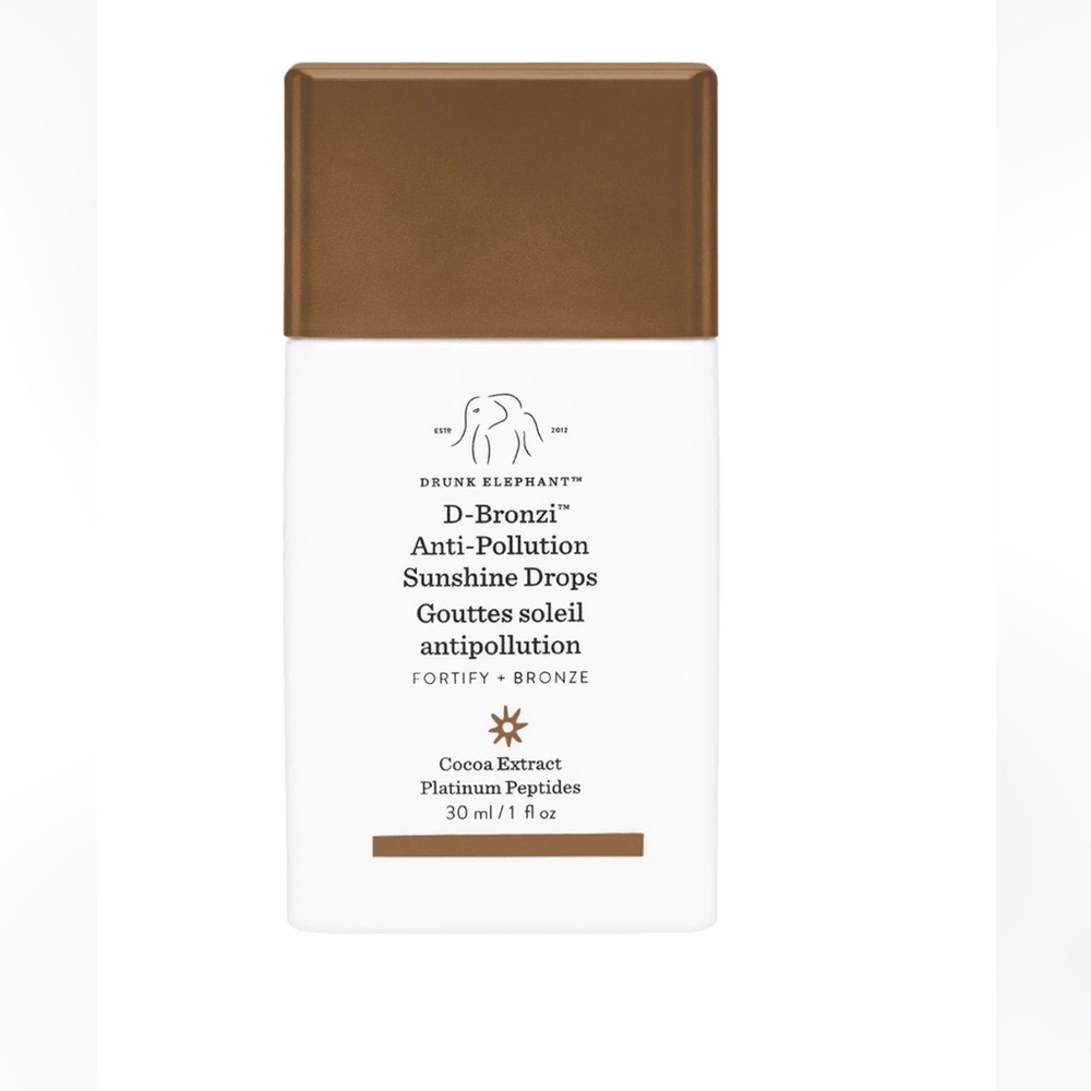 Drunk elephant! D-Bronzi™ Anti-Pollution Bronzing Drops with Peptides